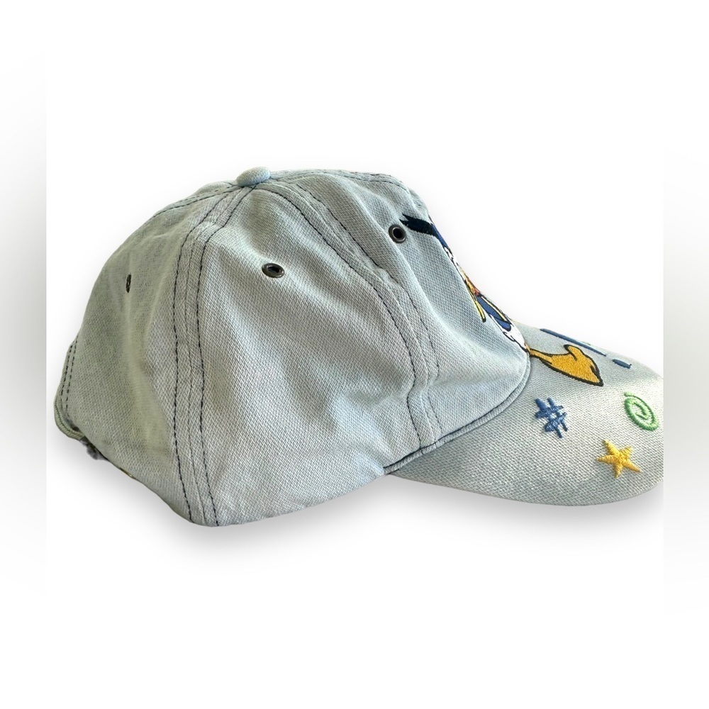 Disney Hat Angry Cursing Donald Duck Denim Snapback Vtg 90’s Goofys Hat Co​​​​​ - Picture 6 of 6